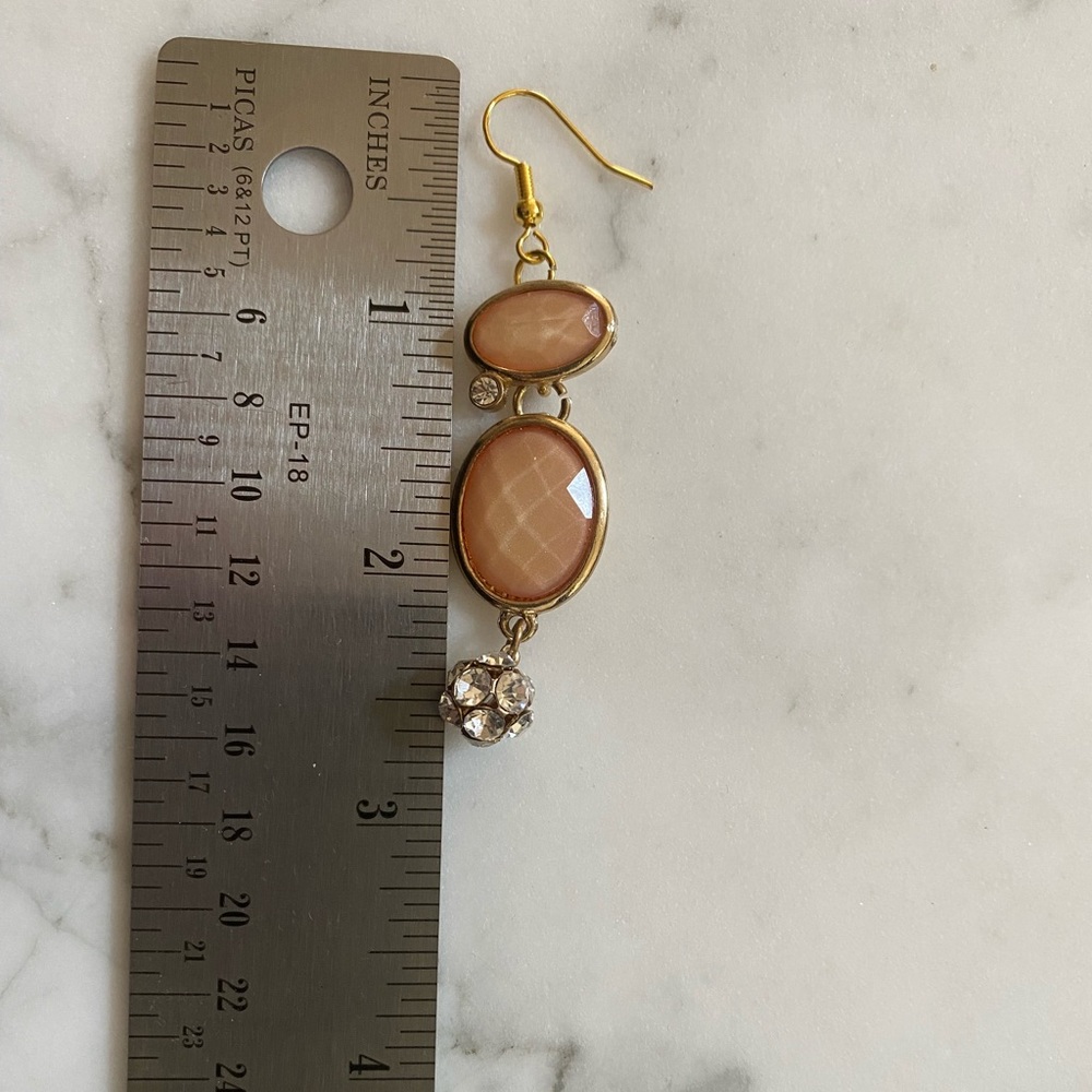 Handcrafted custom earrings - Picture 2 of 2